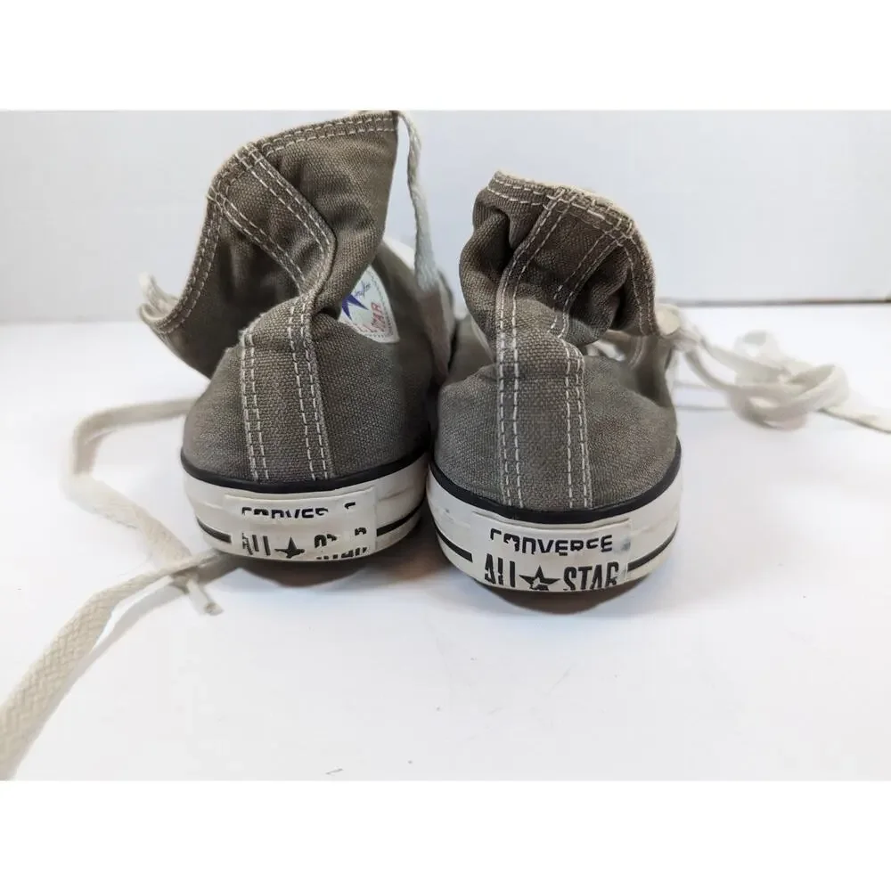 Converse Chuck Taylor All Star Hi Top Gray With Stitch Issue on Back Size 5